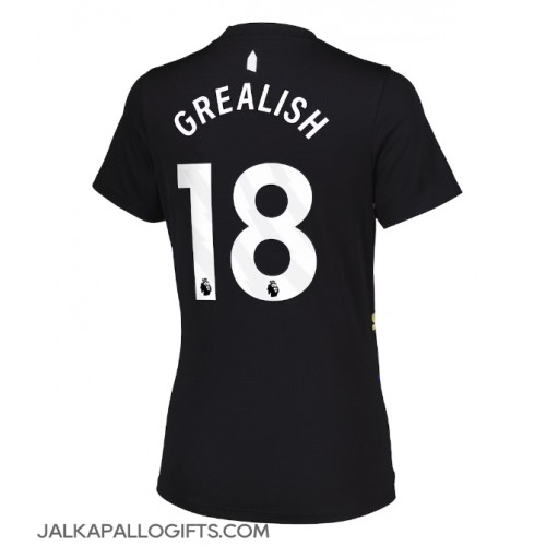 Everton Jack Grealish #18 Kolmaspaita Naiset 2025-26 Lyhythihainen Everton Jack Grealish #18 Kolmaspaita Naiset 2025-26 Lyhythihainen